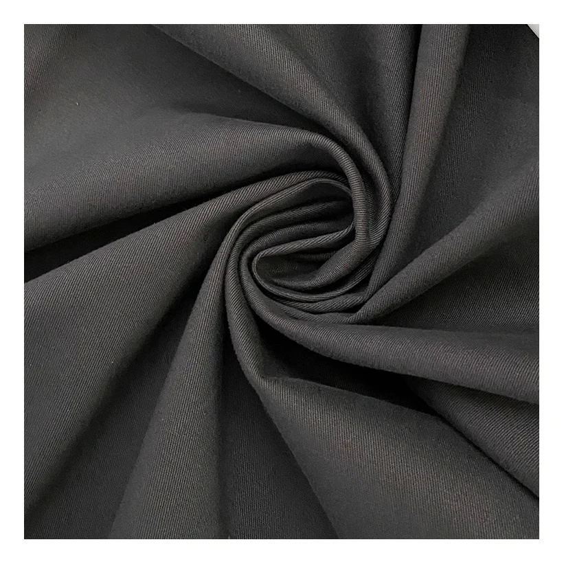 Shaoxing 250gsm тканые хлопчатобумажные стрейч 98% Хлопок 2% спандекс хлопок Twill Ткань для пошива мужских брюк
