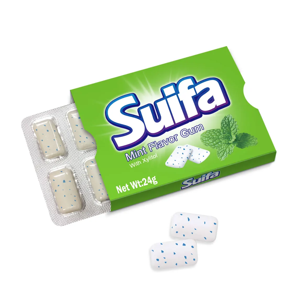 Жевательная резинка без добавления энергии Aspartame halal xylitol