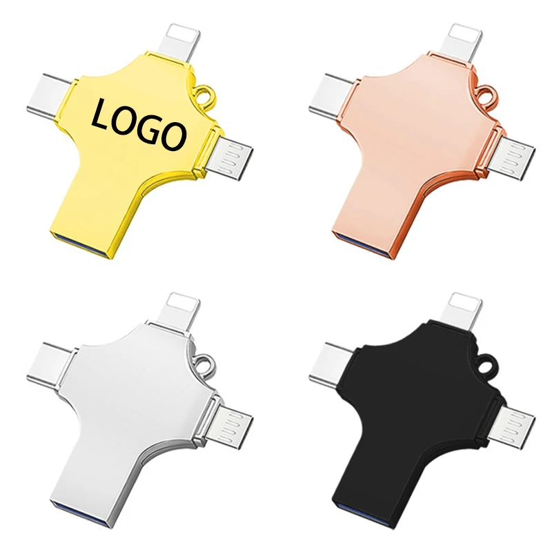 hot selling 4 in 1 wholesale price usb flash drive 8gb memory stick thumb pen u disk