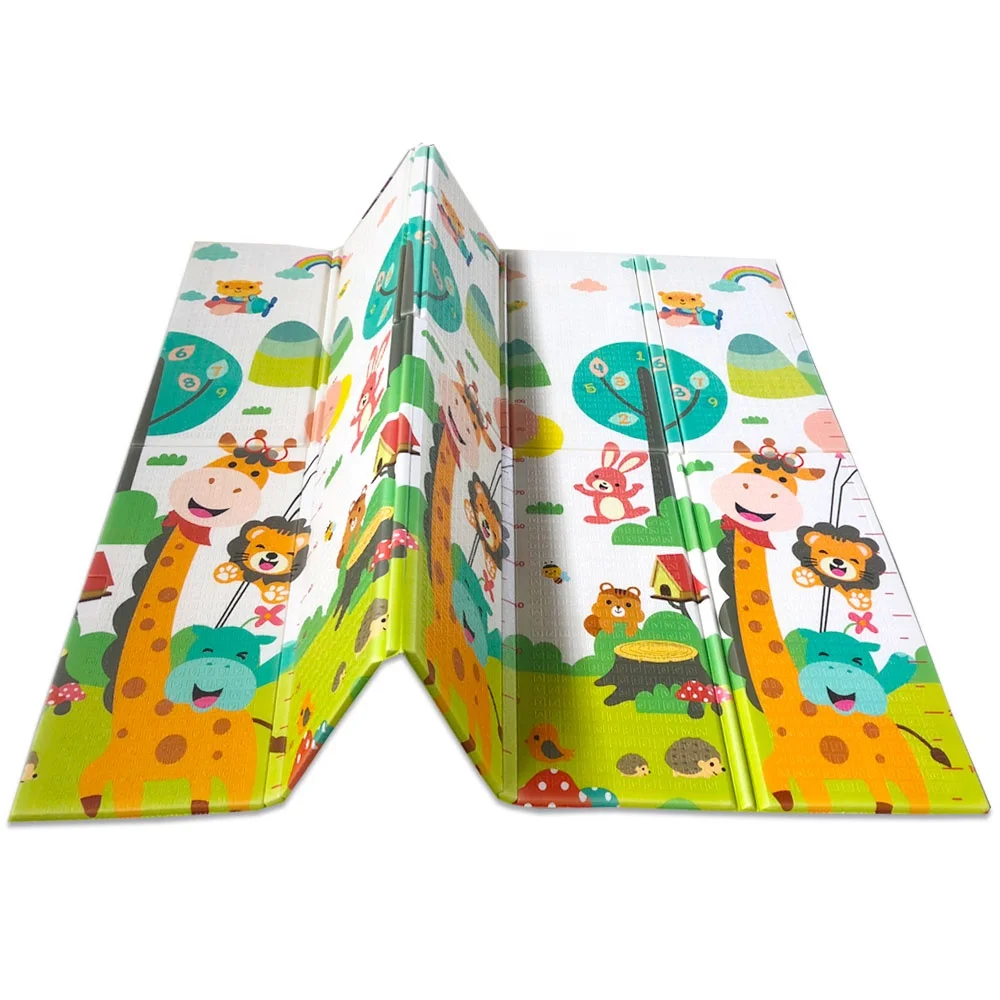 Foam Play Baby Large Soft Foam Play Mat For Kid Children Rug Xpe Folding Handmade Baby Play Mat