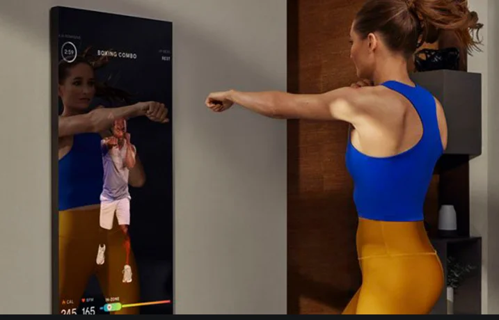 
High quality touch screen 55 inch smart magic mirror display 