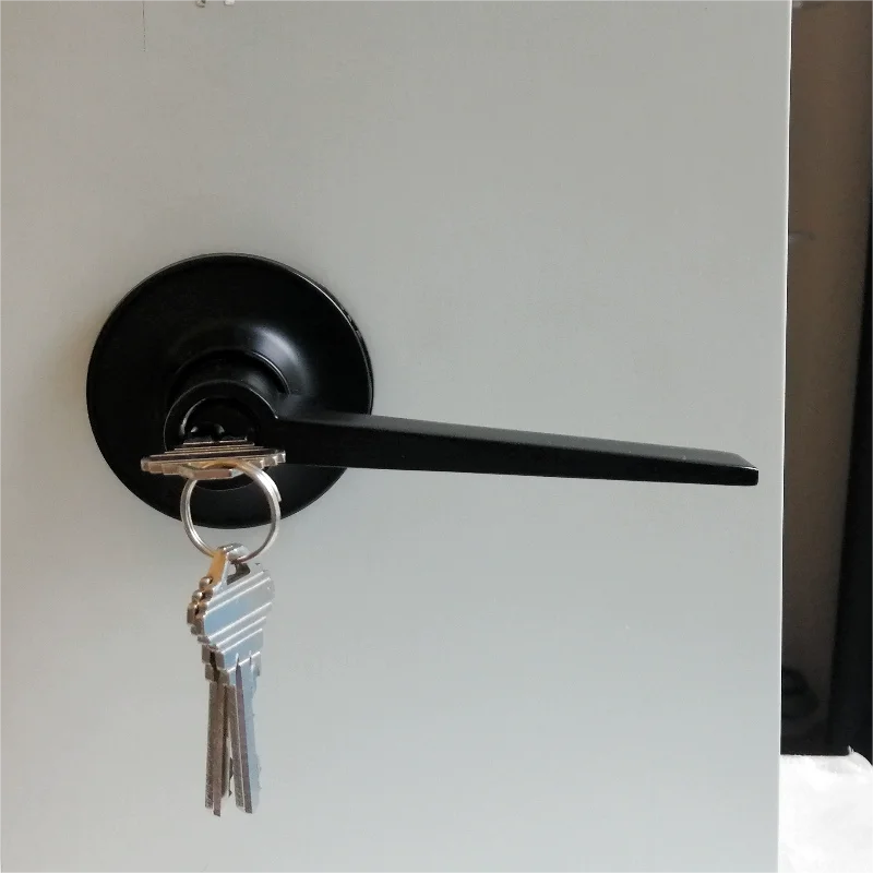 Exterior Door and Front Door Keyed Entry Zinc Alloy Door Lever Lock