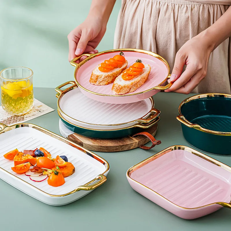 JIUWANG Bakeware OEM Custom Casserole Dish Kitchen Wares Set Cooking Utensil Mini
