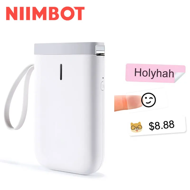 2021 Niimbot  Convenient 15mm Portable Phone Thermal Cool Mini  D11 Label Printer for Price Tag Sticker Supermarket  Retail Shop