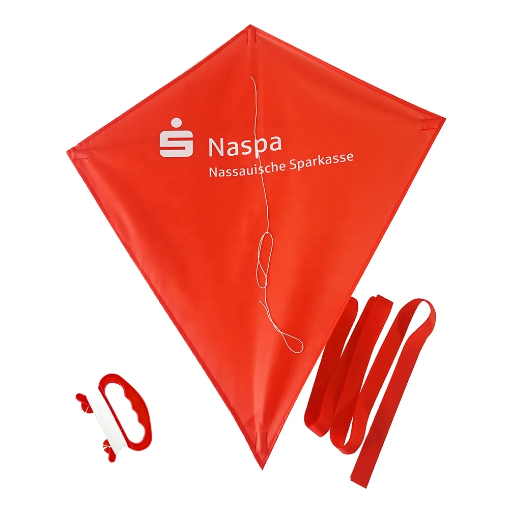 Hot sale Diamond kite with custom logo printed for promotion