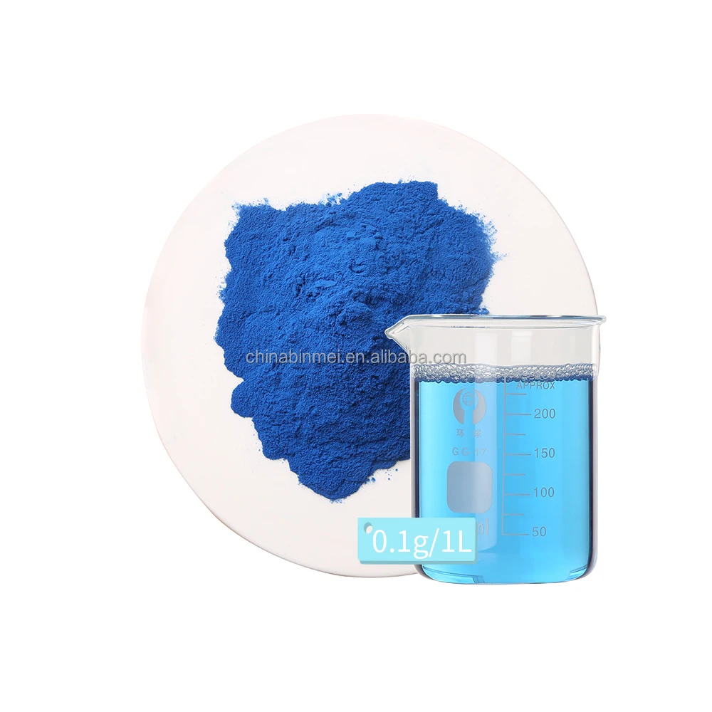 100% Natural Organic Spirulina Extract Aluminum foil bag packing Blue Spirulina E18