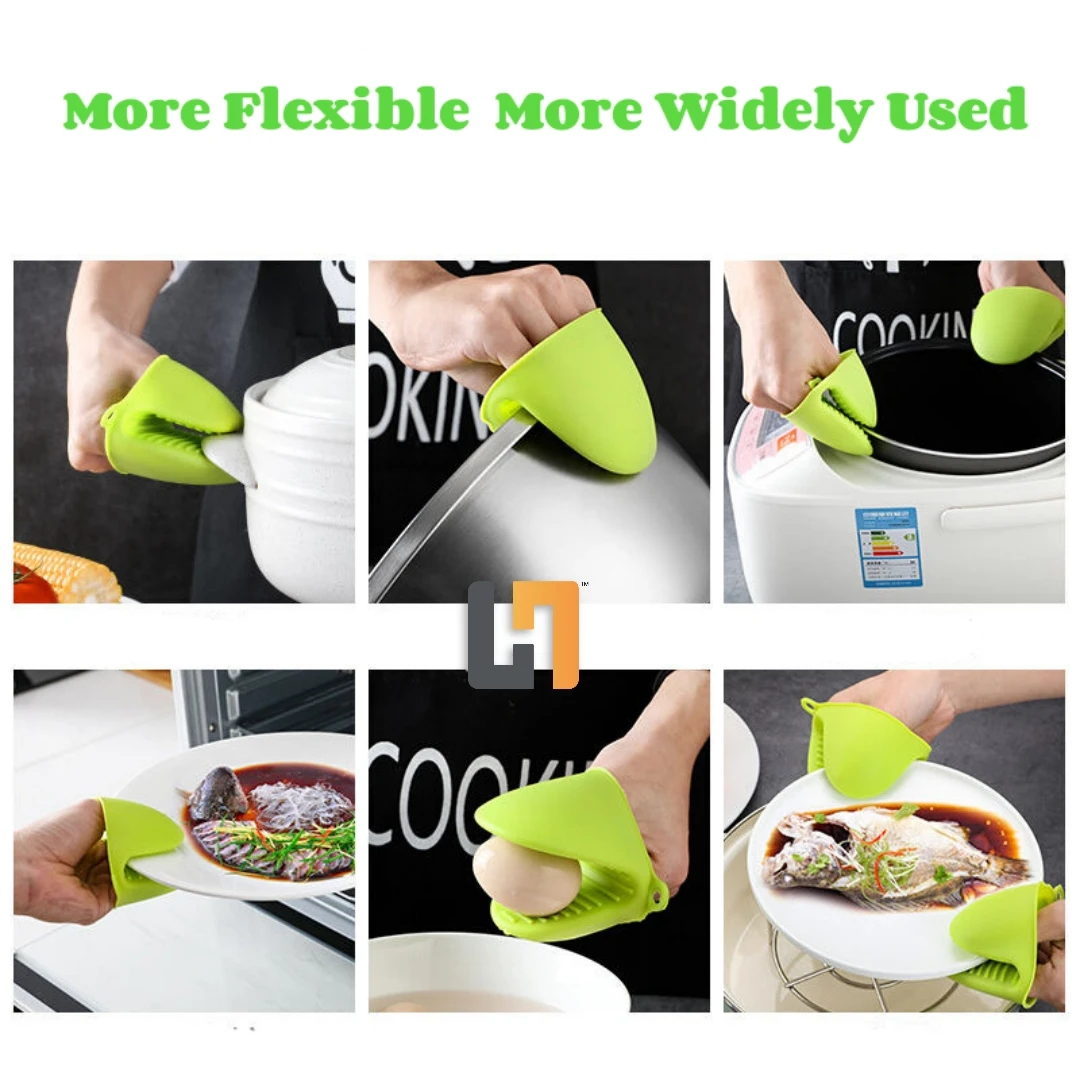 Hero Cake Baking Tools Cheap Oven Mitts Heat Resistant Cooking Pinch Gloves Potholder Silicone Oven Baking Glove