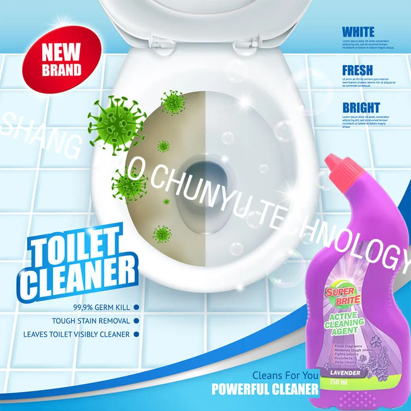 Best Formula Lavatory Washroom Cleaning Detergent Liquid Toilet Bowl Cleaner Brands in China