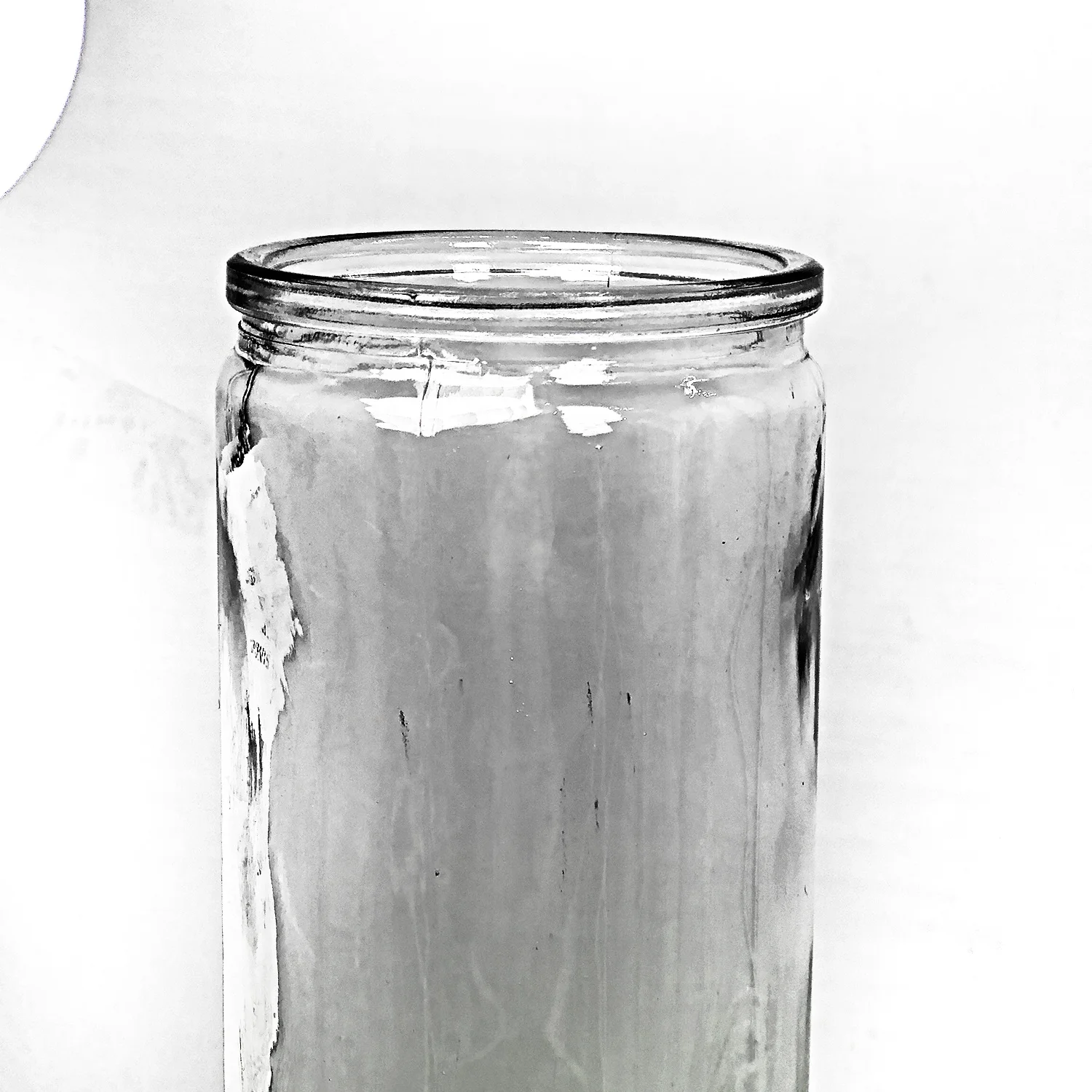 high quality! 230ml,380ml cylinder glass candle jar, candle holder 7 days glass candle jar