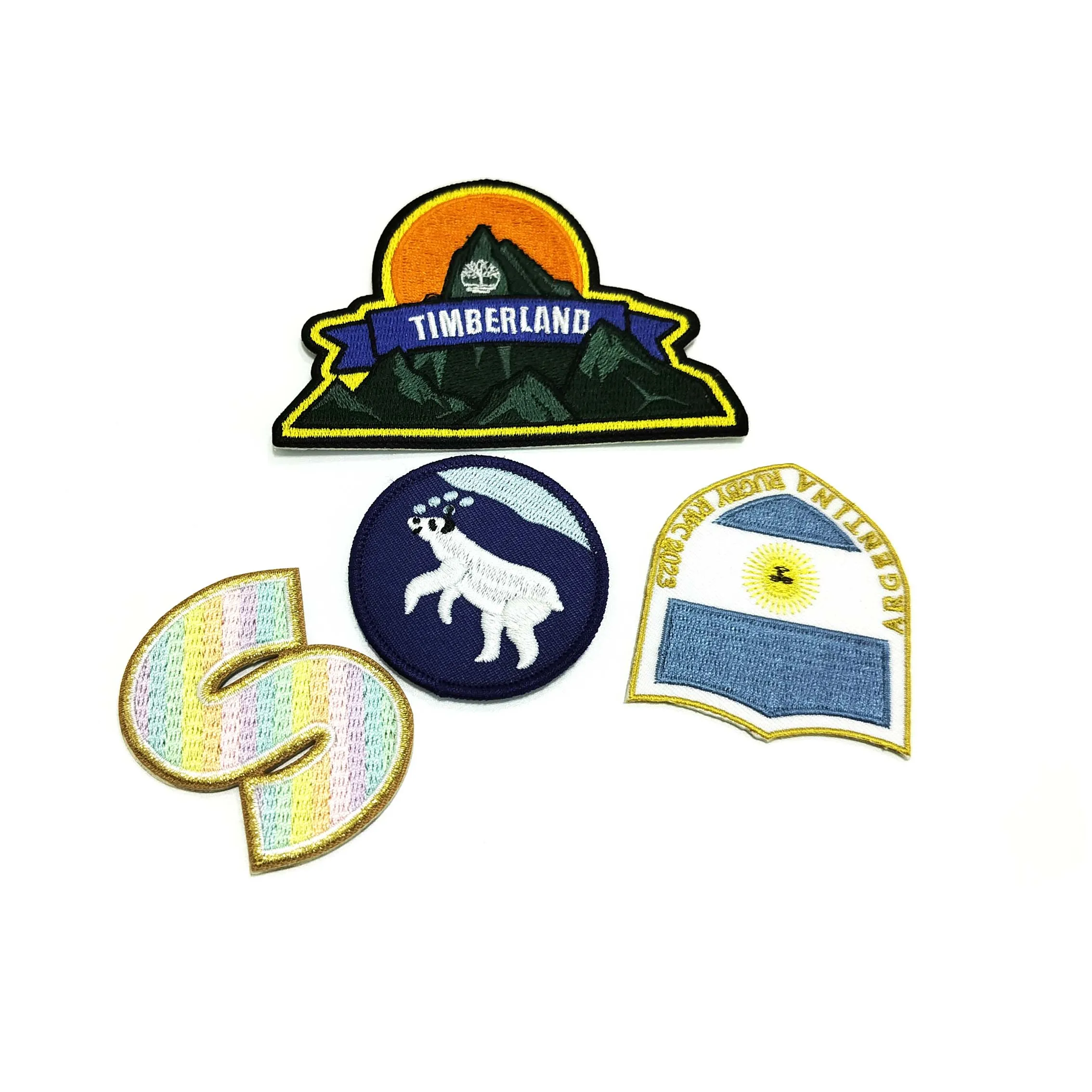 3D Silicone PVC Patches Rubber Labels For Clothing Designer Logo Clothes Patch sewing and Iron On label