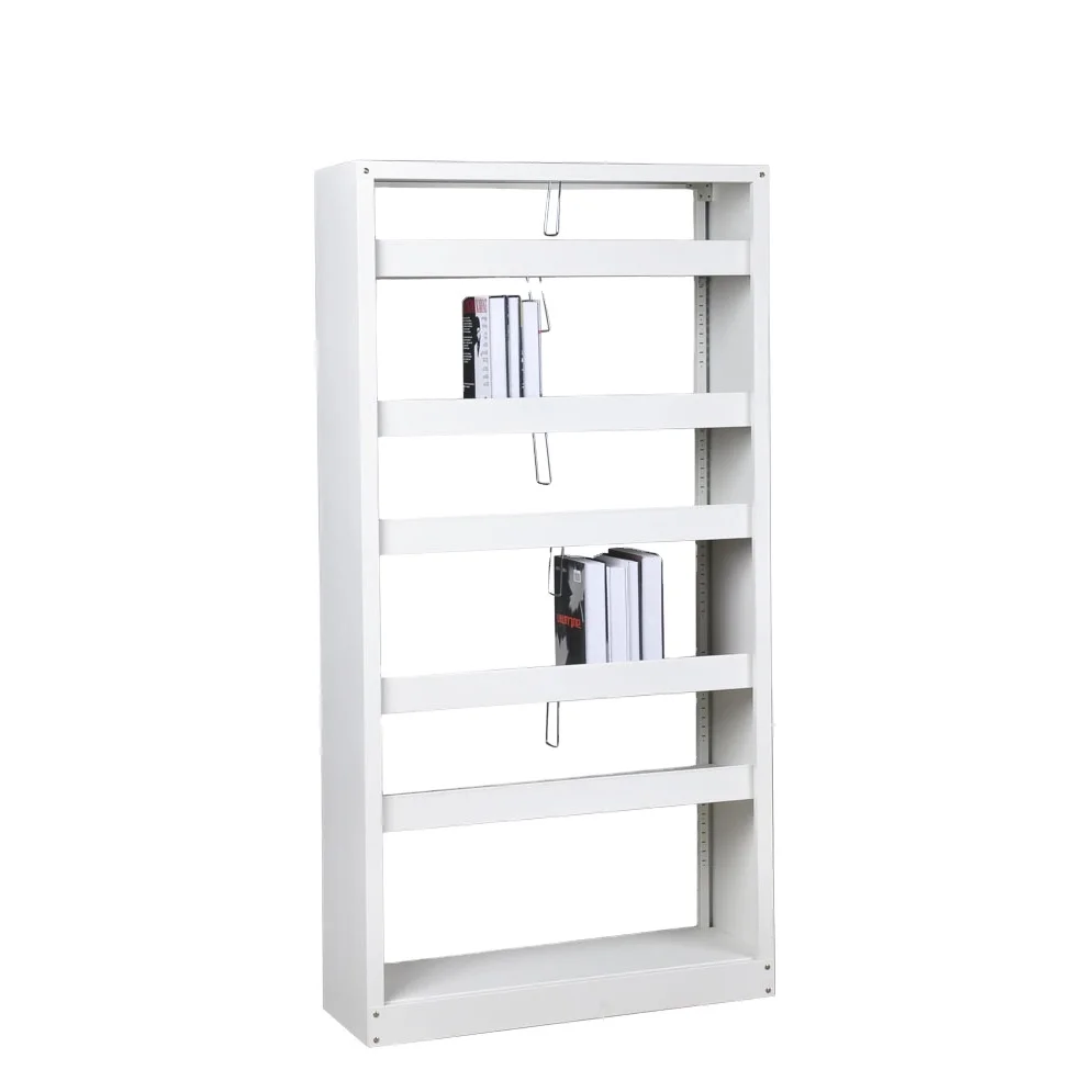 
Cheap steel school furniture bookcase 6 tier metal bookshelf 
