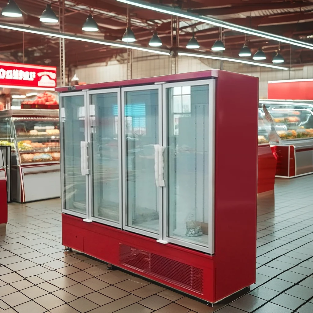 Низкий минимальный заказ для одной стеклянной двери вертикальный дисплей охладитель напитков Пепси холодильник