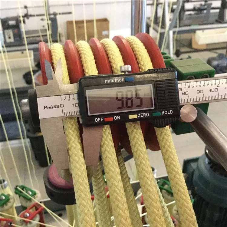 Hot Sale yellow Aramid 20mm Cord Rope