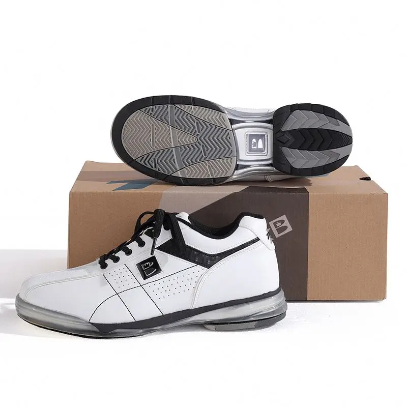 High quality sole bowling shoes Customizable logo White bowling shoes