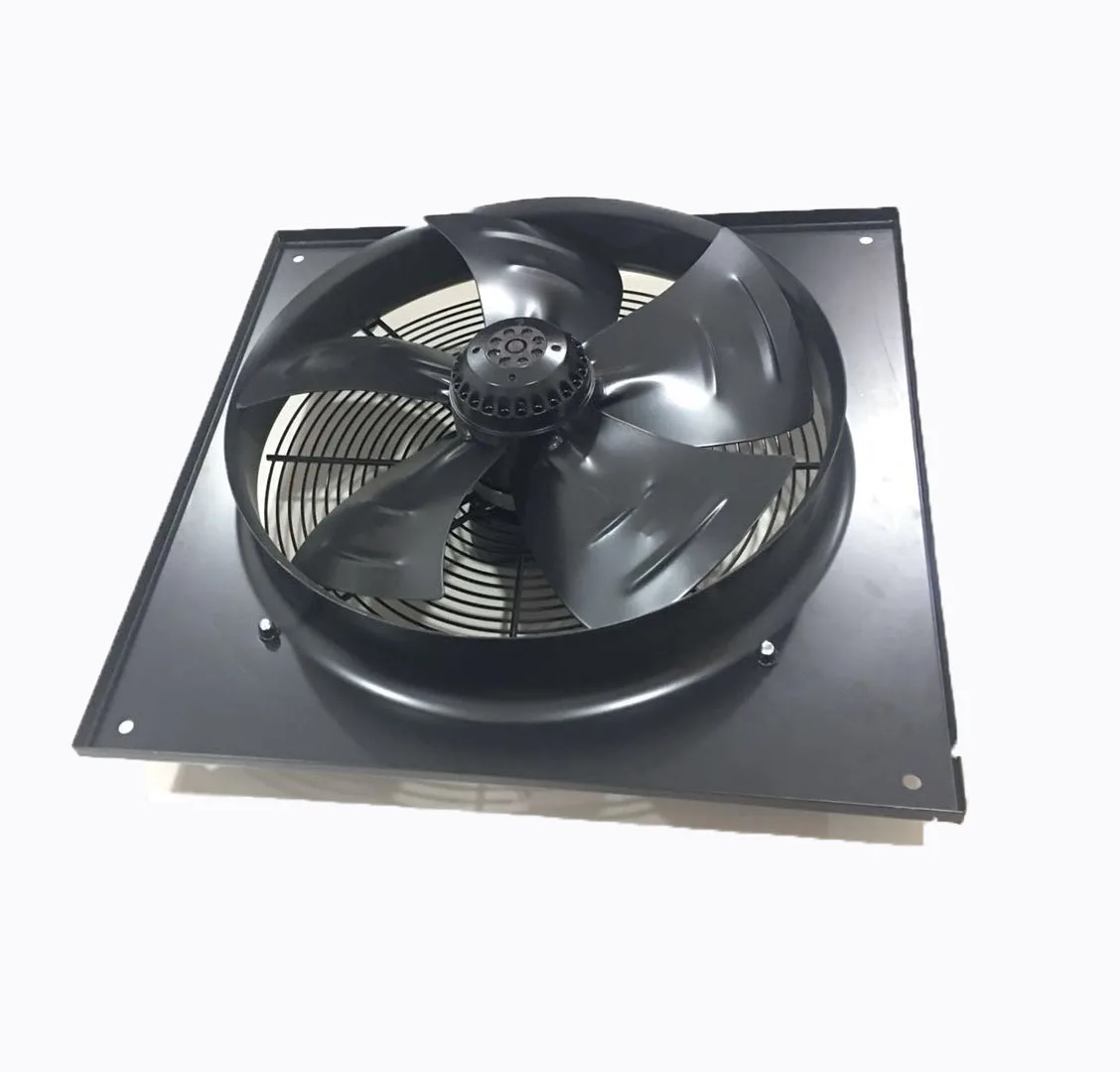 630mm 380V Square plate portable Good Price High Quality Low Noise Nets Proved  wall mounted Axial fans
