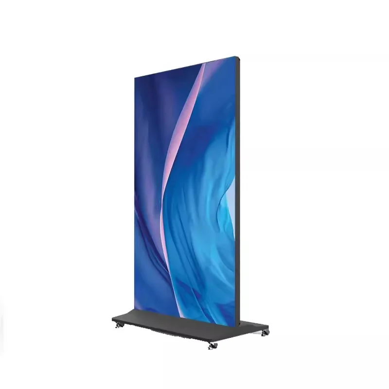 75/86 Inch Full Screen Digital Signage Display Big Size Floor Standing Advertising Player Kiosk Touch Screen LCD Display Product