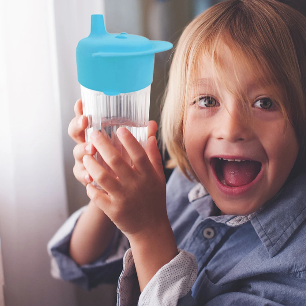 2022 NEW silicone lid drink protection Cup Lids Cover Reusable Babies Toddlers Silicone Drink Cup Mug Cover Lids for kids