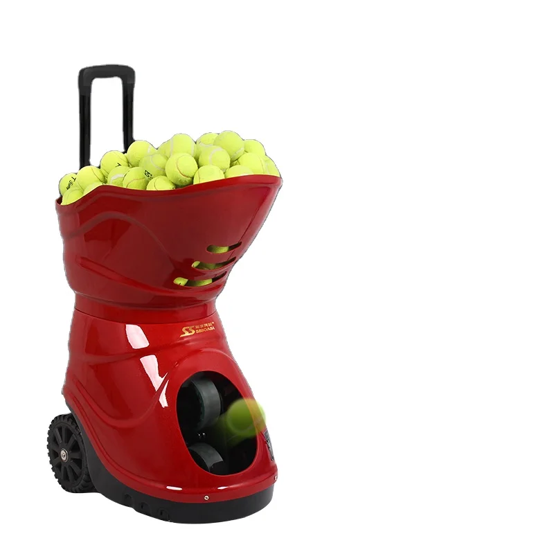 Factory direct price machine lance balle de tennis remote tennis auto feed machine tennis ball machine