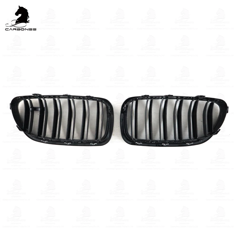 Auto car parts ABS Glossy Black Front Grill Grille For BMW F10 2011-2016
