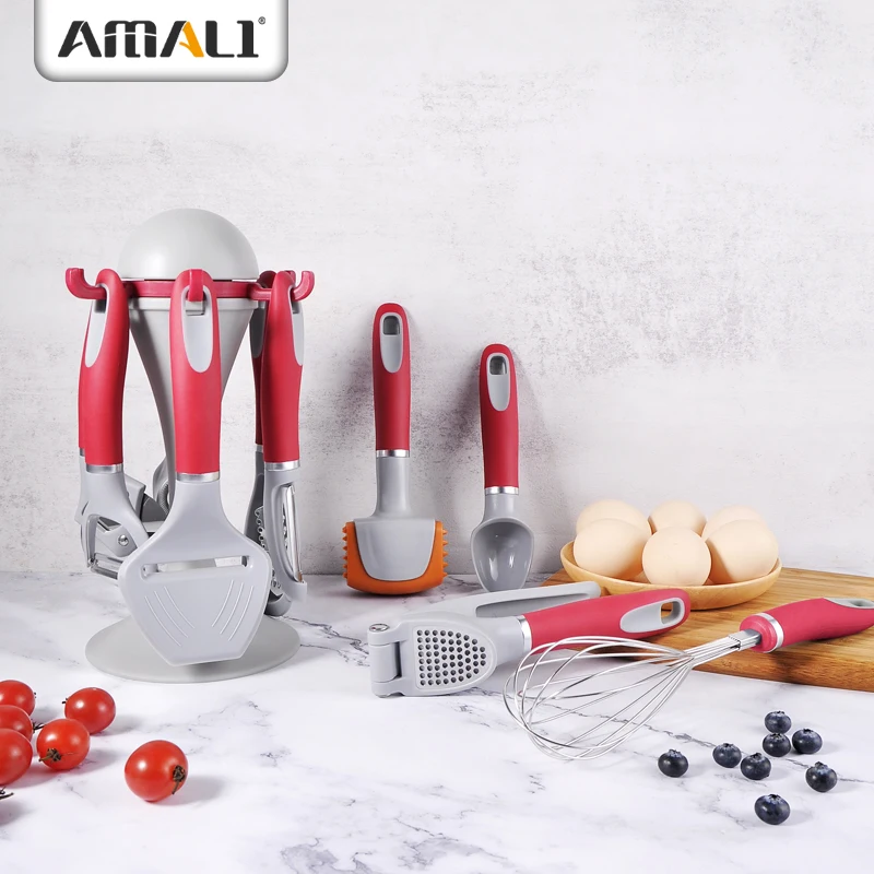 New design gadgets 2022 kitchen cooking utensils small kitchen gadgets accessories with non-slip soft touch handle