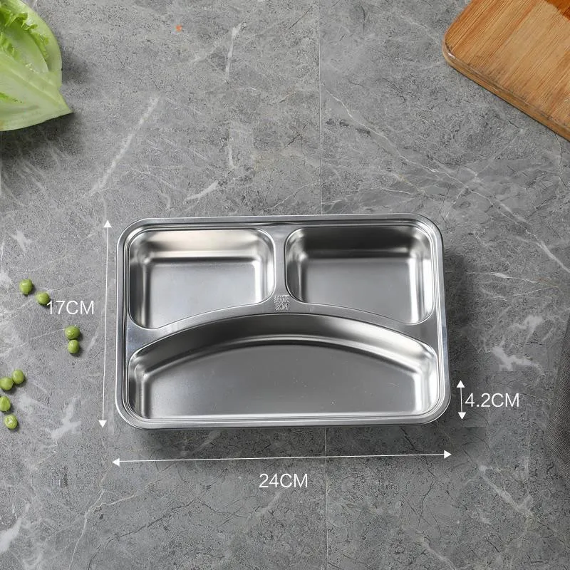 cheap wholesale stainless steel 304 food grade restaurant dinner plate sets