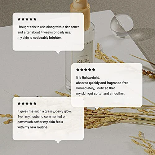 White Rice Whitening Serum Face Moisturizing Cream Anti Wrinkle Anti Aging Face Fine Lines Fade Spots Skin Care Serum(new)