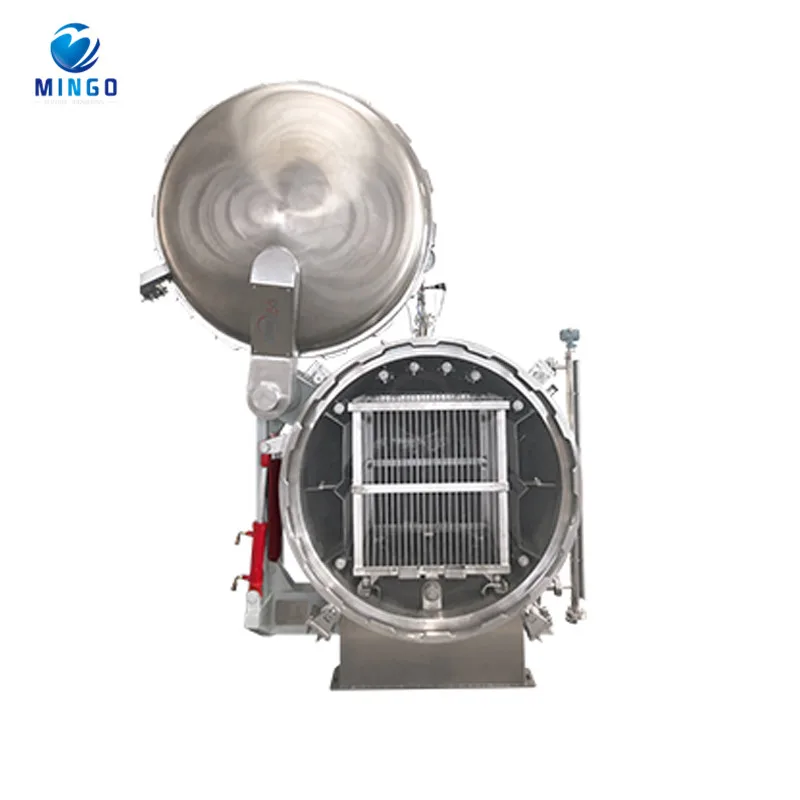 Industrial Steam Cooker Retort For Meat And Soft Pouch Food