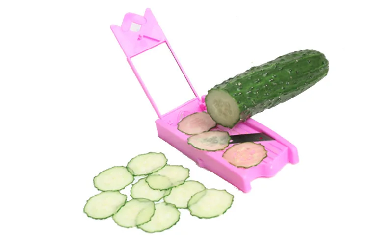 Cucumber Beauty Slicer with mirror Detachable fruit peeler Cucumber slicer Hand handy facial mask