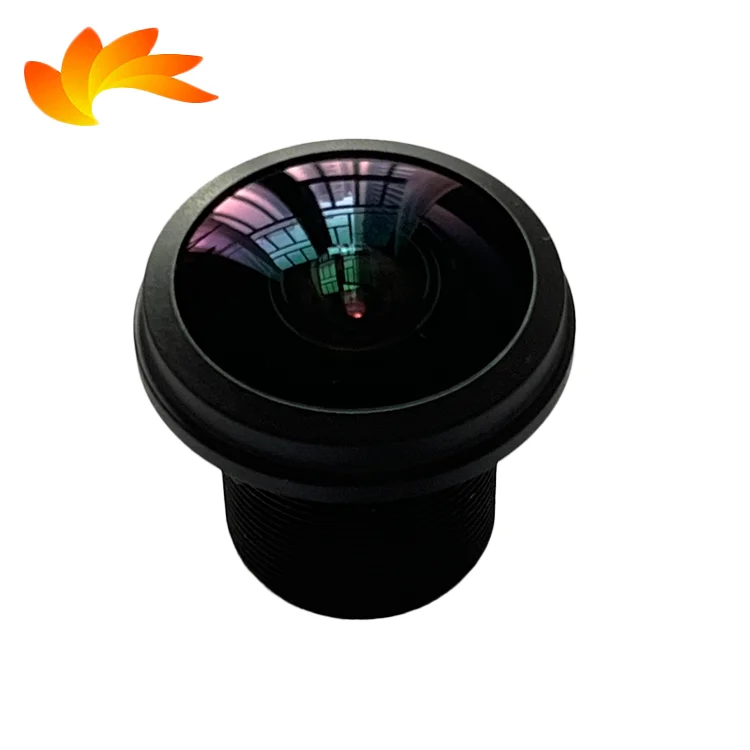 China optical lens M12 lens holder Fisheye Lens use in 1/2.7 5pm CMOS&CCD camera