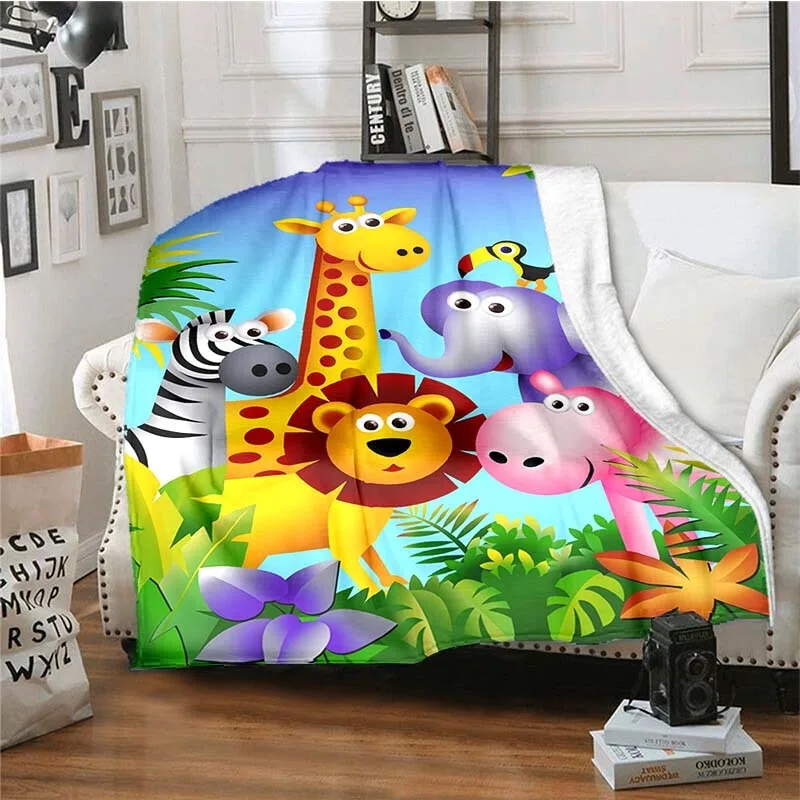 Фланелевое одеяло с цифровой печатью