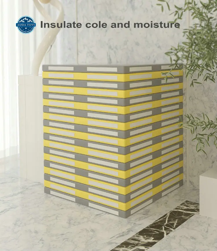 Customs Wholesales Square Waterproof Soft Baby play GYM floor XPE mat for kids Child