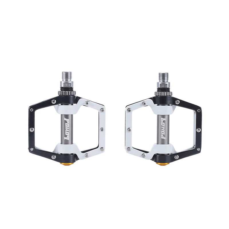 2024 new NT Waterproof Bike Pedal Double Color Aluminum Alloy DU Bearing Bicycle Pedals
