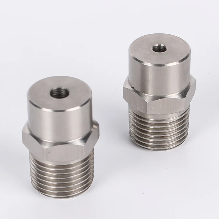 1/4 High Quality Stainless Steel Standard  Angle full Cone Nozzle For Industrial Cleaning Humidification