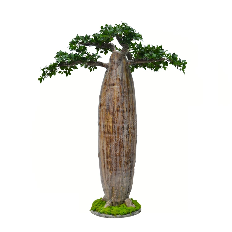 China factory landscape plants artificial baobab tree artificial monkey bread tree for indoor or outdoor decorations