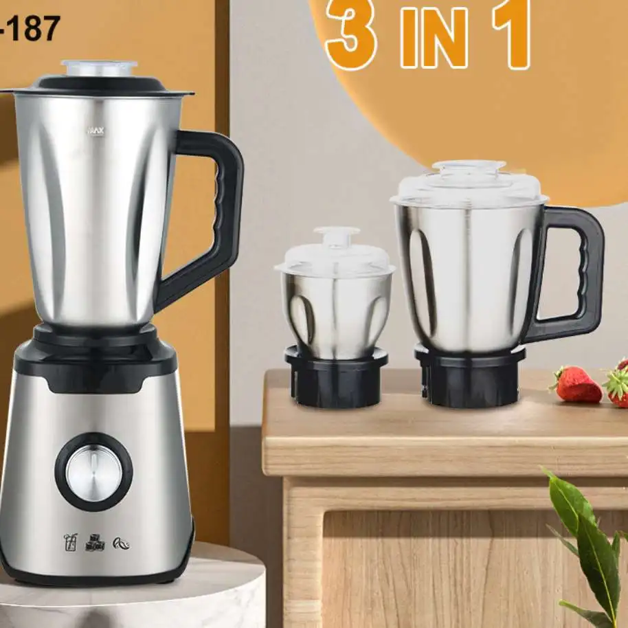 Zogifts 3-in -1stainless steel slow juicer Grinding Machine Factory Direct Sales home appliances Washer Safe Multifunctional