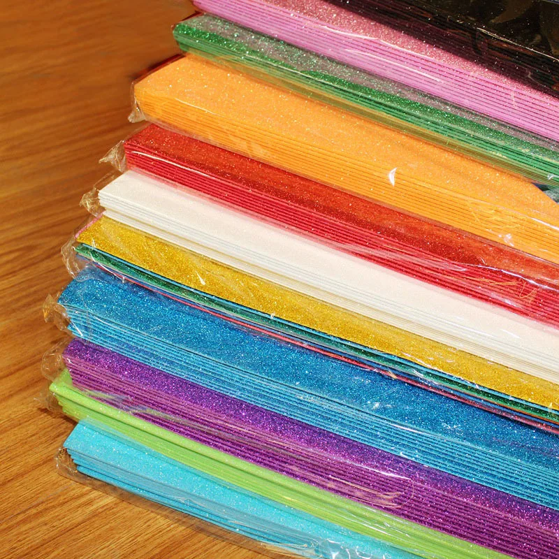 Glitter EVA Sheet foam 1mm 2mm rubber eva foamy sheet EVA FOAM Sheet for Craft