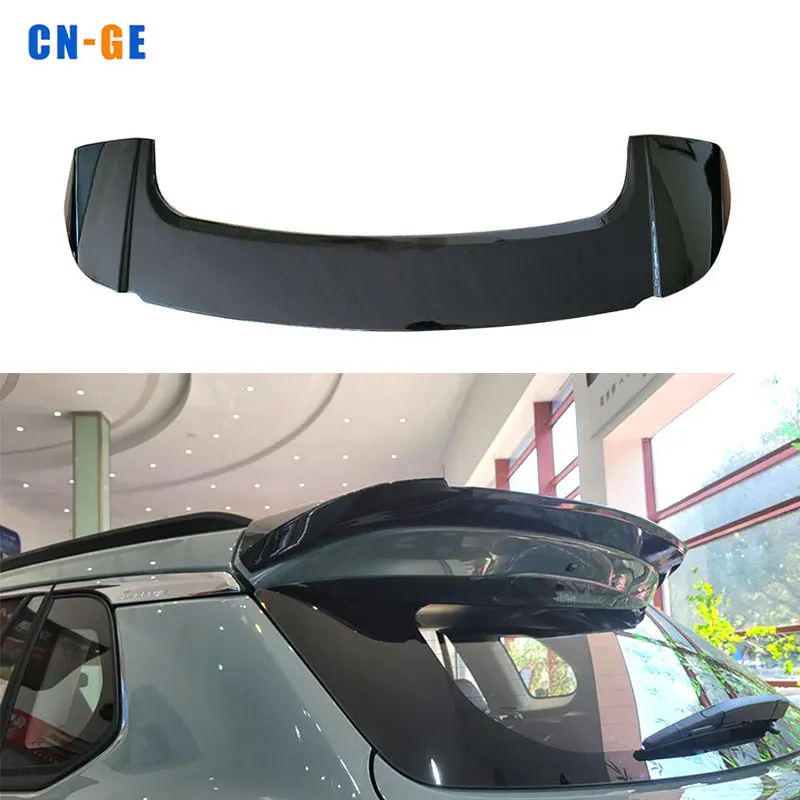 АБС-пластик черный Задний Багажник крыло багажника спойлер на крышу для Toyota Corolla крест 2020-2024