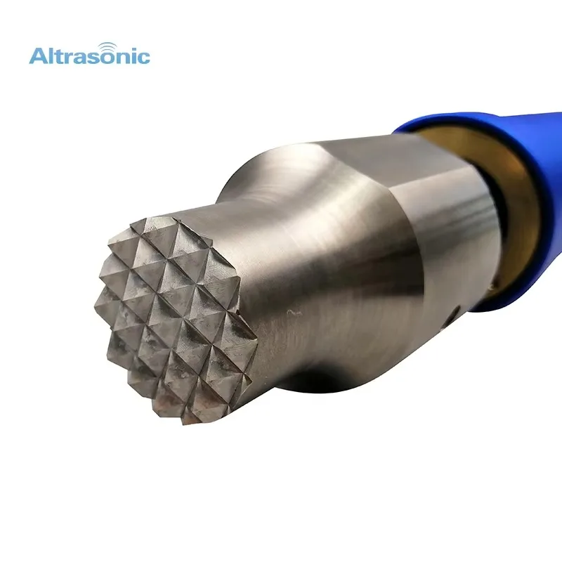 Ultrasonic Spot Welding Machine for Fabric and Plastic CE Automatic Ultrasonic Spot Welding Ear Loop Machine