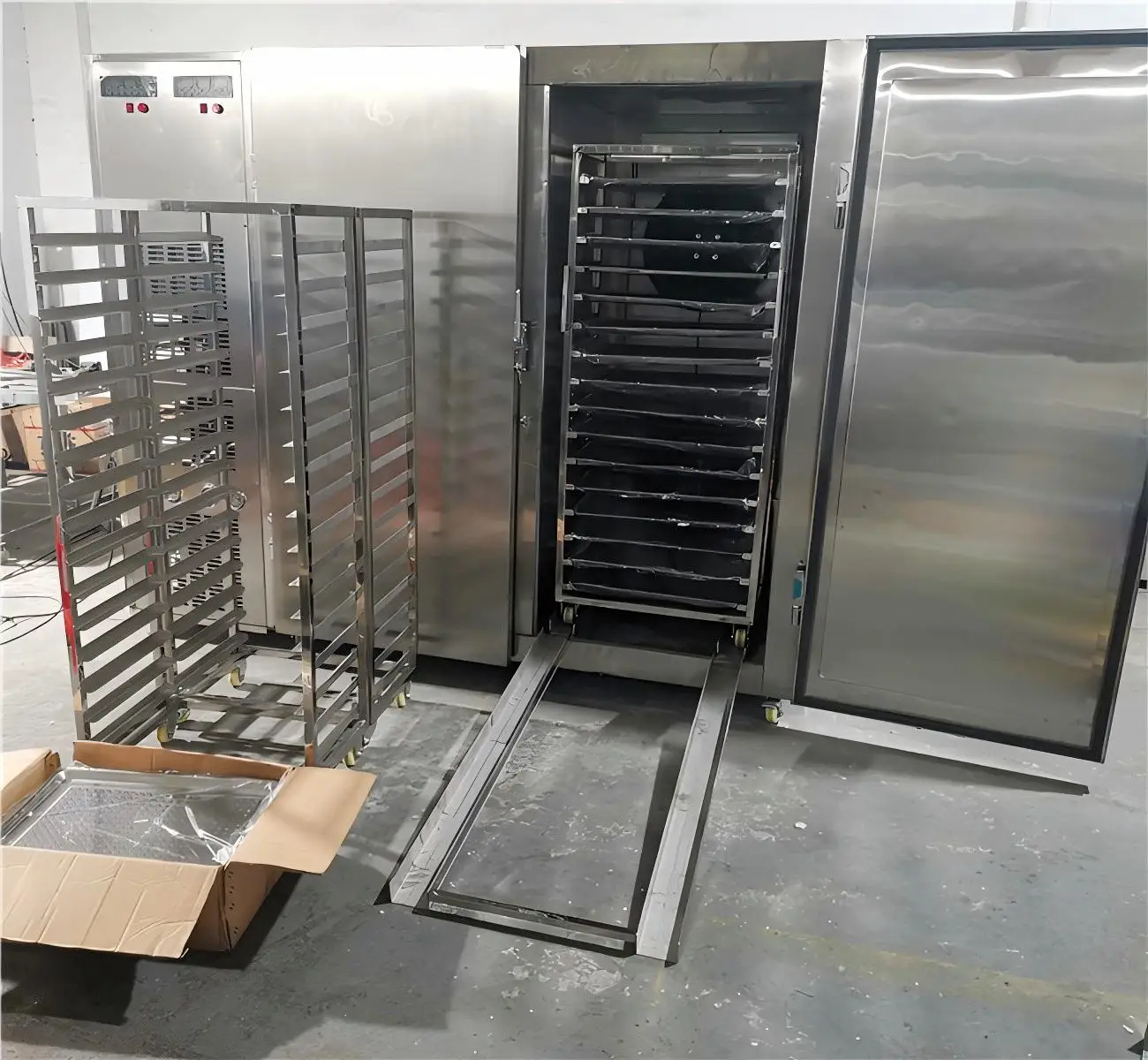 High Quality -40 Degrees Ultra Low Industrial Freezer 2-Door Deep Refrigeration Equipment Quick Contact Plate Cooling/Cool