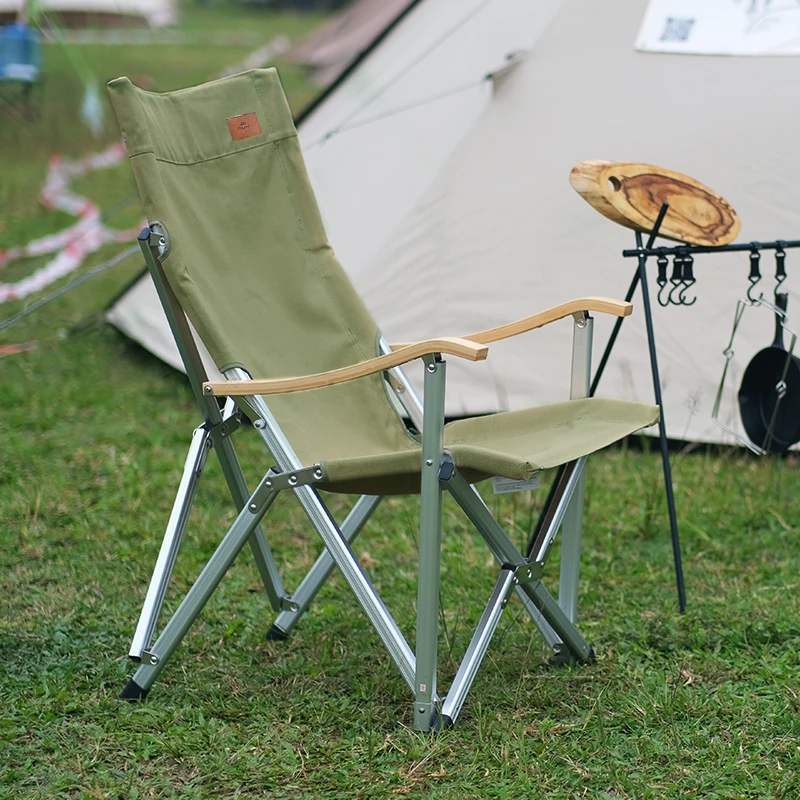 AREFFA Lightweight Aluminum Outdoor Folding Camping Backpack Reclining Beach Chair