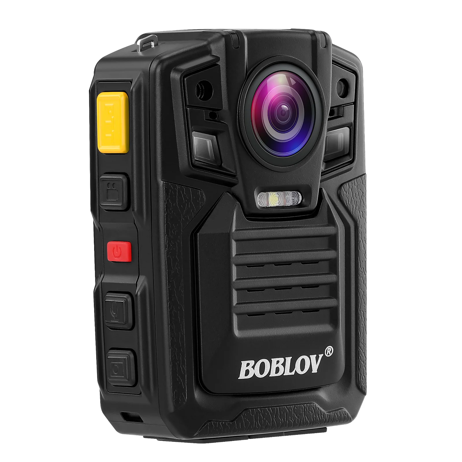 Boblov D7 2K 1440P 140 Lens GPS+Glonass IR Night Vision Loop Record Video Recorder Body Mounted Worn Camera for Law Enforcement