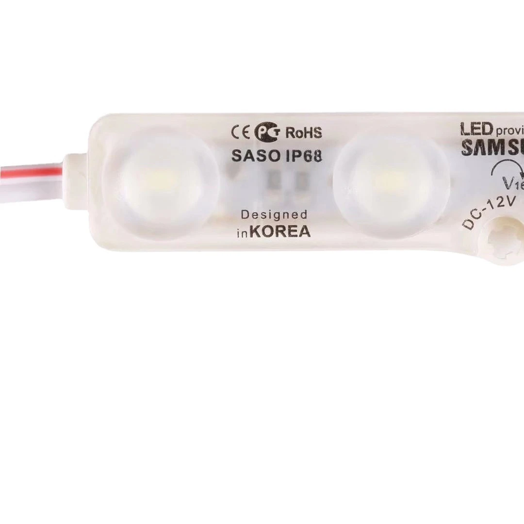 NEW Ultrasonic Welding injection led module 2835 SMD IP68 LED module with lens ,samsung led module design by korea