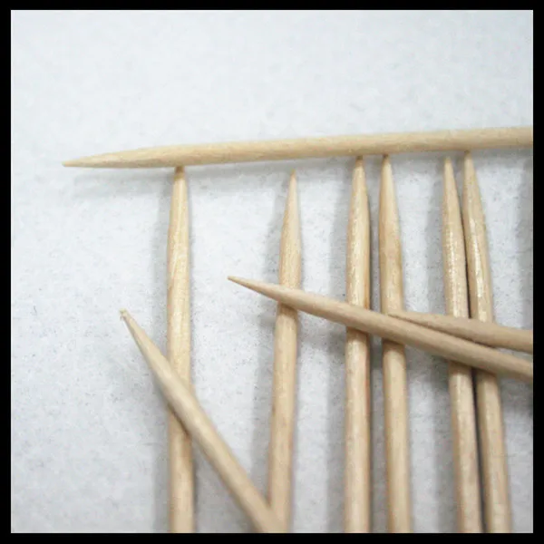 Bulk High-quality Double Headed Birch Toothpick