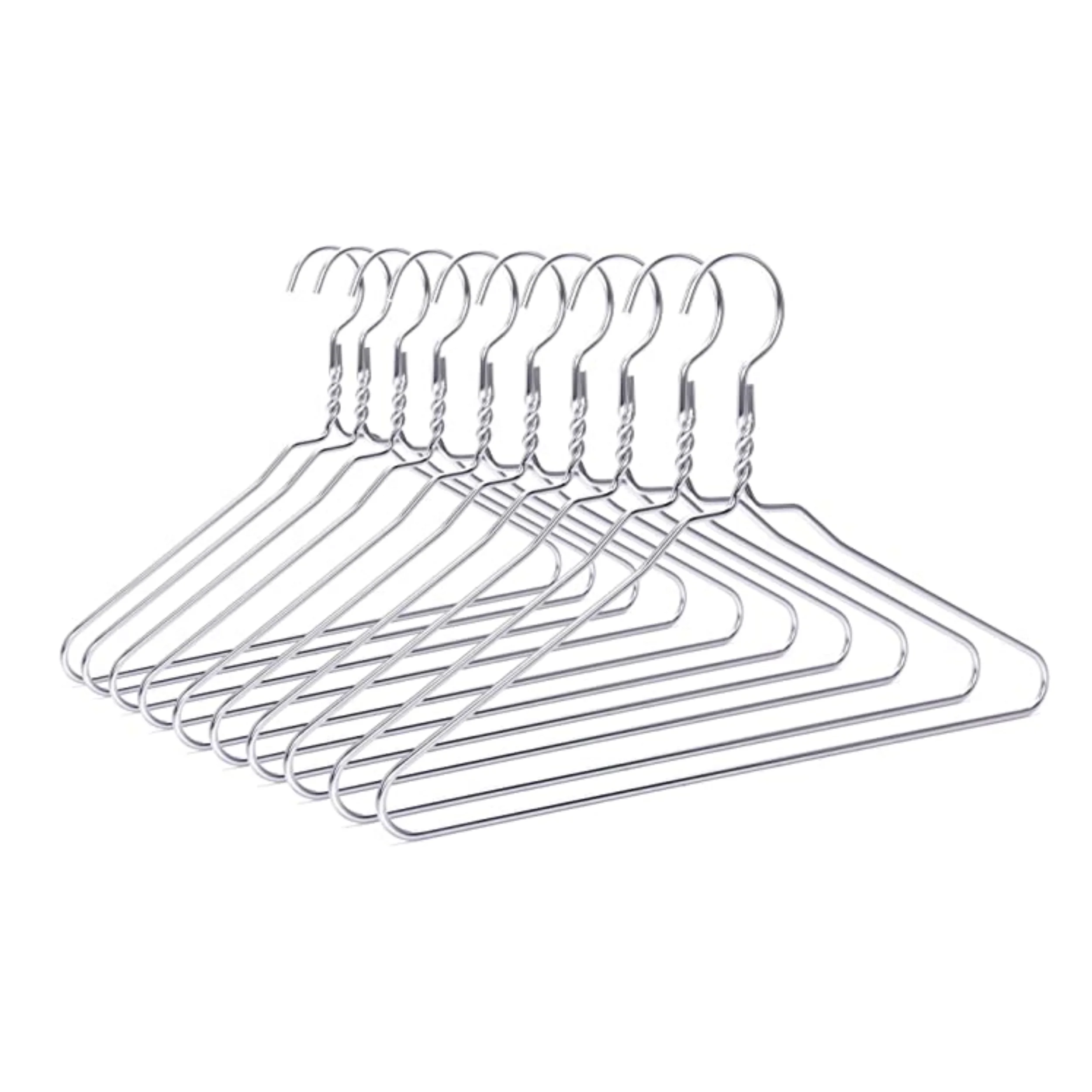 The new galvanized coat hanger laundry is suitable for durable non-slip