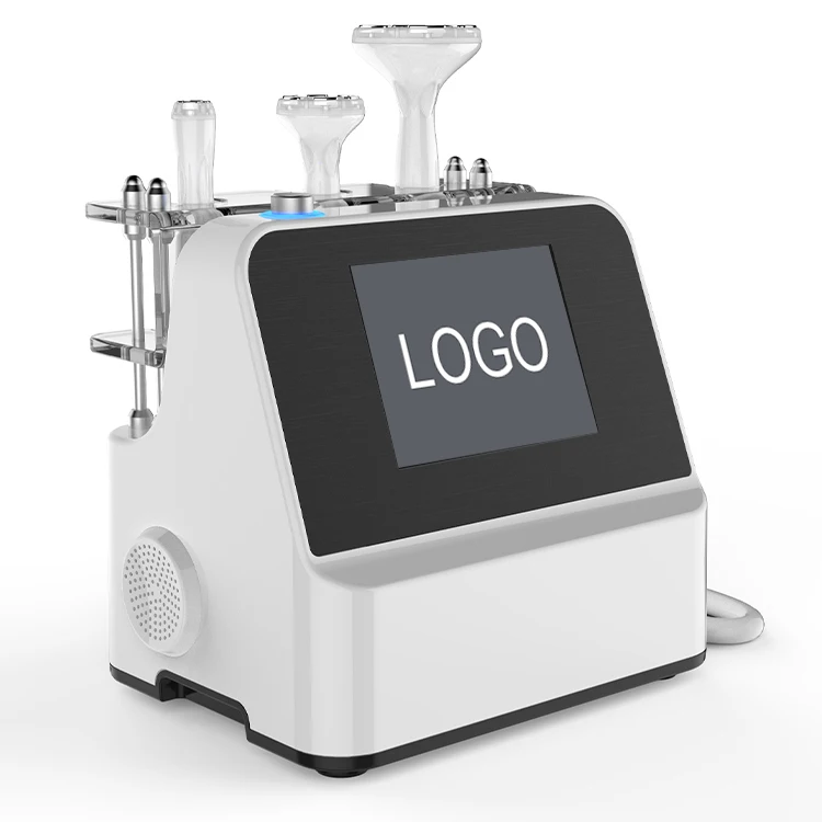 rf vacuum beauty instrument hot and cold photon beauty device professional radio frequency cavitition pdt led therapy machine