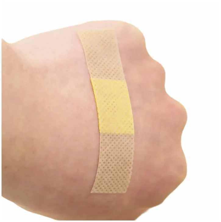 Gentle Air-Permeable Nonwoven First Aid Wound Plasters Band Aids with Skin-friendly Surface