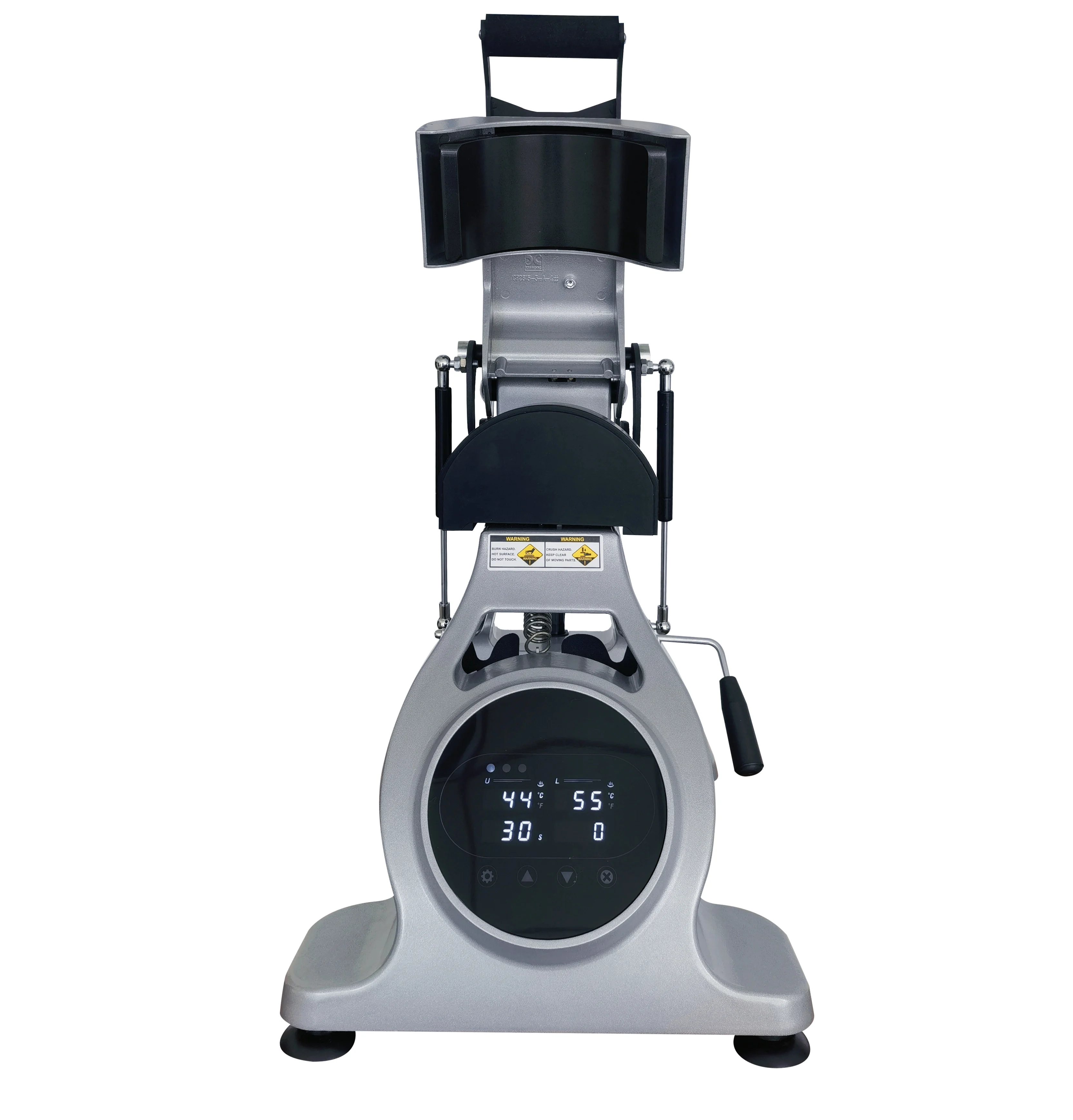 Wholesale Semi-auto Cap Press Machine Double Heated Hat Press With Laser & Dual Heating Platen