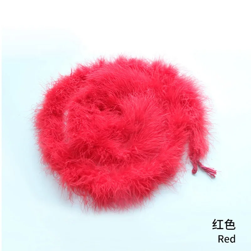 Wholesale colorful decorative turkey feather boa