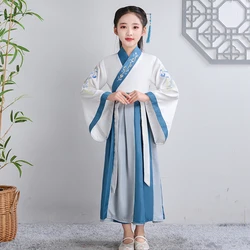 Традиционное платье для выступлений на день ребенка Guoxue Hanfu Sanzijing Dizigui