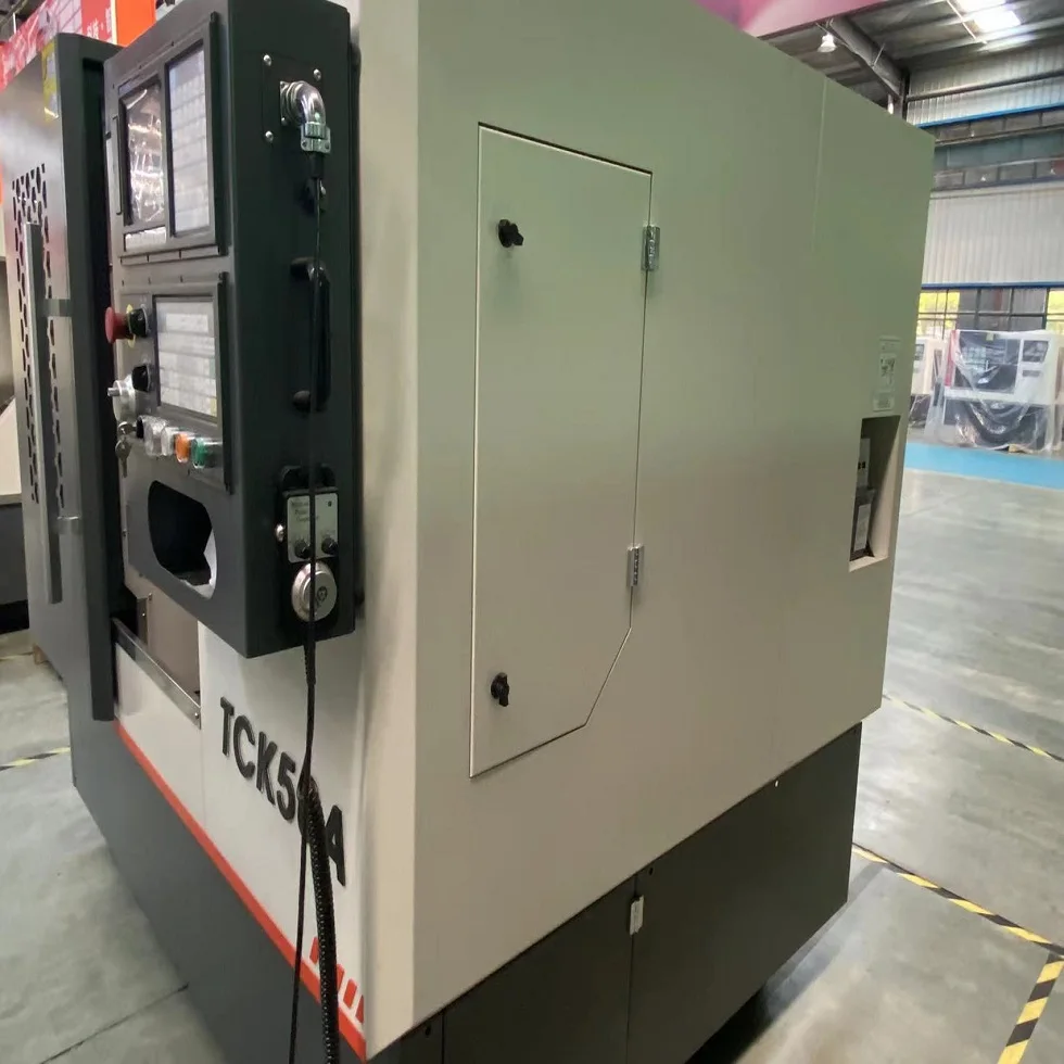 Высококачественный токарный станок Tck46a Fanuc с ЧПУ